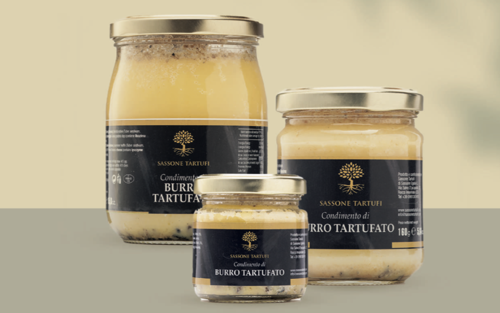 Sassone Tartufi Burro Tartufato - truffle butter. 
